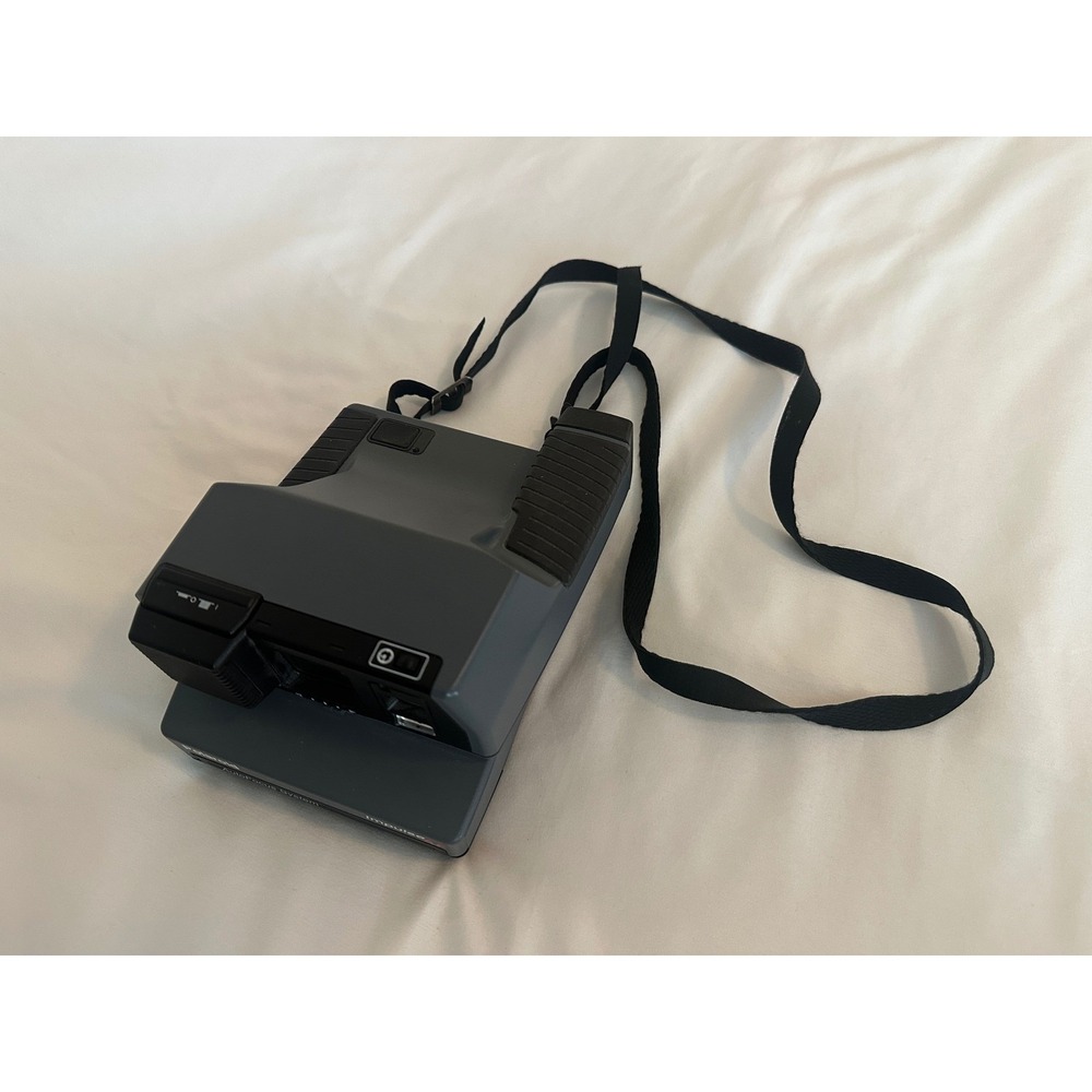 Polaroid Impulse AF Instant Film Camera Gray Black Vintage 600 Series Auto Focus - Picture 3 of 6
